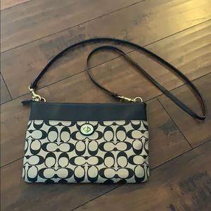 Coach cross-body purse